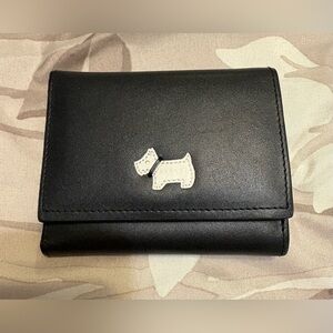 Radley Black Wallet with Dog Logo